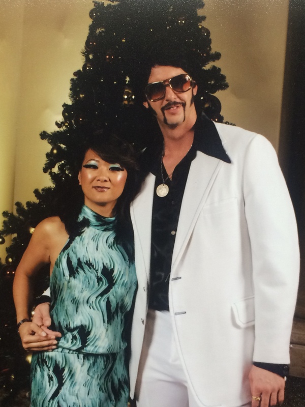 Sean and Tami in costume